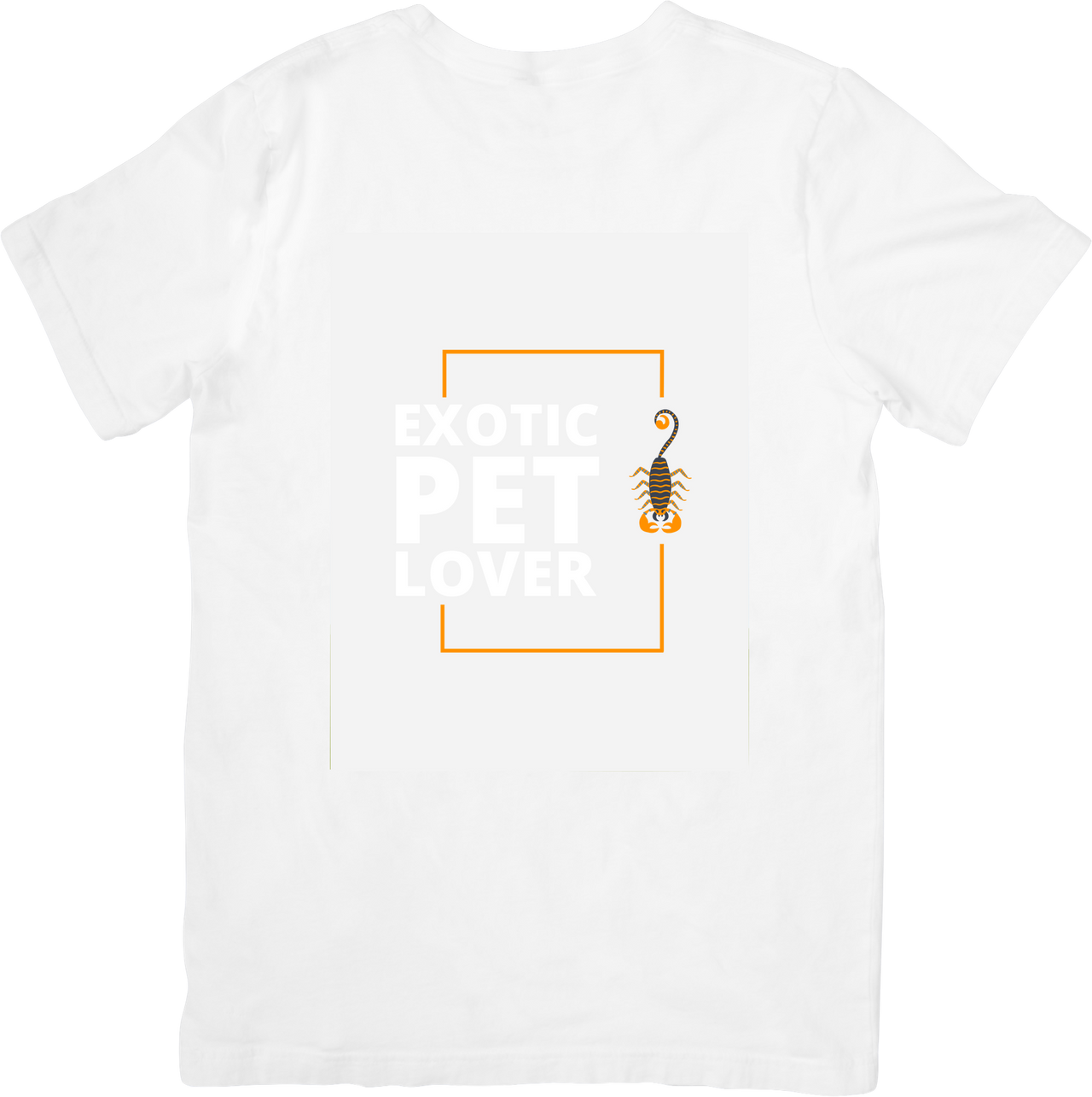 Exotic Pet Lover Scorpion T-Shirt | Minimalist Bold Animal Lover Graphic Tee